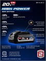 ЗУБР High Power, 20 В, 3.0 А·ч, аккумулятор LMS, ПРОФЕССИОНАЛ (BP-H-20-3) 00064675925