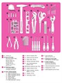 GRINDA Pink Tools 165 предм, универсальный набор инструмента (22109) 00065230855