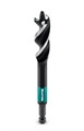KRAFTOOL 3-Wave d12 мм, трехзаходное сверло по дереву с резьбовым центрующим острием (29513-12) 00068537265