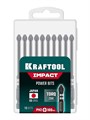 KRAFTOOL Impact PH 2, 100 мм, 10 шт, ударные биты (26191-2-100-S10) 00068616873
