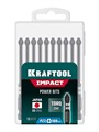 KRAFTOOL Impact PZ 2, 100 мм, 10 шт, ударные биты (26193-2-100-S10) 00068616879