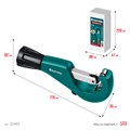 KRAFTOOL Universal-45, 3 - 45 мм, труборез для меди и алюминия (23485) 00010431