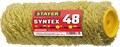 STAYER SYNTEX, 48 х 180 мм, бюгель 8 мм, ворс 18 мм, полиакрил, все виды ЛКМ, малярный ролик, Professional (0221-18) 00010679