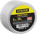 STAYER FIBER-Tape, 5 см х 20 м, 3 х 3 мм, самоклеящаяся серпянка, Professional (1246-05-20) 00011363
