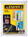 STAYER 4 м, 5 м, 30 мкм, защитная укрывочная пленка, Professional (12253-04-05) 00011523