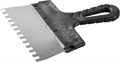 ЗУБР 200 мм, зуб 8 х 8 мм, пластиковая ручка, нержавеющий фасадный шпатель (10078-20-08) 00011968