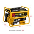 STEHER 5500 Вт, бензиновый генератор с электростартером (GS-6500E) 00012388