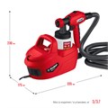 ЗУБР 650 Вт, краскопульт электрический, воздушный (КПЭ-650) 00012614