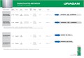 URAGAN T318B, T-хвост., по металлу, HSS, шаг 1.8 мм, 106 мм, 2 шт, полотна для лобзика (159486-2) 00013068