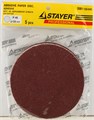 Круг STAYER ″PROFI″ из абразивной бумаги на велкро основе, без отв., P40, 125мм, 5шт 00014050