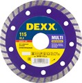 DEXX Multi Universal, 115 мм, (22.2 мм, 7 х 1.9 мм), сегментированный алмазный диск (36702-115) 00014346
