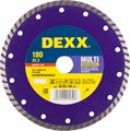 DEXX Multi Universal, 180 мм, (22.2 мм, 7 х 2.3 мм), сегментированный алмазный диск (36702-180) 00014349
