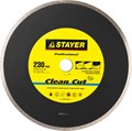 STAYER Clean Cut, 230 мм, (22.2 мм, 5 х 2.4 мм), сплошной алмазный диск, Professional (3664-230) 00014452
