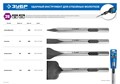 ЗУБР БУРАН, 400 мм, HEX 28, пикообразное зубило (29372-00-400) 00015216