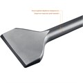ЗУБР БУРАН, 75 x 400 мм, SDS-max, лопаточное зубило, Профессионал (29384-75-400) 00015271