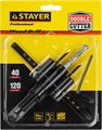 STAYER Балеринка, d 30-120 мм, двурезцовое, сверло по дереву регулируемое (2944) 00016001