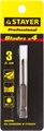 STAYER 3 мм, 4х кромка, HEX 1/4, Сверло по стеклу и кафелю (2985-03) 00016765