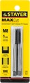 STAYER M8 х 1.0, 2 шт, комплект метчиков (28025-08-1.0-H2) 00016902