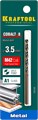 KRAFTOOL COBALT-8, 3.5 х 70 мм, сталь М42, HSS-Co(8%), сверло по металлу (29656-3.5) 00017843