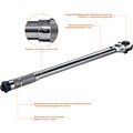STAYER 1/2″, 28 - 210 Н·м, динамометрический ключ, Professional (64064-210) 00018268