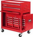 STAYER 616 х 330 х 742 мм, комбо, инструментальная тележка с 2 полками + ящик с 7 полками (38909-K) 00018358