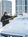 STAYER телескопическая щётка с поворотной головой и водосгоном от снега автомобильная, 990-1445 мм (61042-145) 00018385