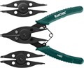 KRAFTOOL Universal 6-in-1, внешний/внутренний, съемник стопорных колец (22811) 00018390