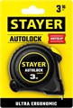 STAYER AutoLock, 3 м х 16 мм, рулетка с автостопом (2-34126-03-16) 00018823