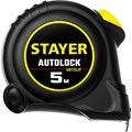 STAYER AutoLock, 5 м х 25 мм, рулетка с автостопом (2-34126-05-25) 00018825