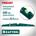 KRAFTOOL PROCAST, 600 мм, литой уровень (34717-060) 00018964