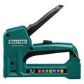 KRAFTOOL Universal, 7-в-1: 53 (A/10/JT21) 23GA (6 - 14 мм)/140 (G/11/57) 20GA (8 - 14 мм)/13/53F/36/500, универсальный легкий степлер (31524) 00019565