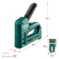 KRAFTOOL Universal, 7-в-1: 53 (A/10/JT21) 23GA (6 - 14 мм)/140 (G/11/57) 20GA (8 - 14 мм)/13/53F/36/500, универсальный легкий степлер (31524) 00019565
