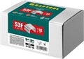 KRAFTOOL скобы тип 53F (D/056), 10 мм, калибр 23GA. 5000 шт (31787-10) 00019689