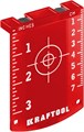 KRAFTOOL мишень для лазерных приборов (34725) 00020049