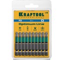 KRAFTOOL Optimum PZ3, 50 мм, 10 шт, биты (26124-3-50-10) 00020598