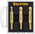 KRAFTOOL 3 шт, набор экстракторов поврежденного крепежа (26770-H3) 00020716
