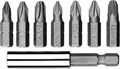 ЗУБР MX-8, 8 шт, набор бит с адаптером (26089-H8) 00020835