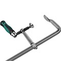 KRAFTOOL Forge FF-200/100, 100 х 200 мм, цельнокованая струбцина F (32014-100-200) 00020926
