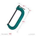KRAFTOOL Extrem-200, 200 х 70 мм, струбцина G-образная (32229-200) 00020974