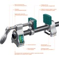 KRAFTOOL PC-34-6, 3/4″, глубина зажима 60 мм, зажим и распор, трубная струбцина (32301-1) 00020983