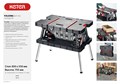 KETER FOLDING 850х550х755 мм, складной столярный верстак (38730) 00021007