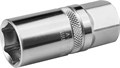 KRAFTOOL 1/2″, 21 мм, свечная торцовая головка с резиновой вставкой (27812-21) 00021348