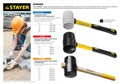STAYER 900 г, белая, резиновая киянка, Professional (20533-900) 00021679