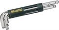 KRAFTOOL HEX-Ball, 8 шт, набор длинных шестигранных ключей с шаром (27431-2) 00022247