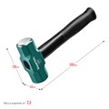 KRAFTOOL Steel FORCE, 2 кг, кувалда со стальной обрезиненной рукояткой (2009-2) 00022561
