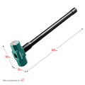 KRAFTOOL Steel FORCE, 4 кг, кувалда со стальной удлинённой обрезиненной рукояткой (2009-4) 00022562