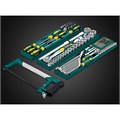 KRAFTOOL GRAND-131, 131 предм., (1/2″+1/4″), универсальный набор инструмента (27978-H131) 00022800