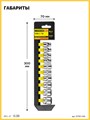 STAYER RSS 10M, 10 предм., (3/8″), набор торцовых головок (27757-H10) 00022826