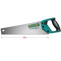 KRAFTOOL Alligator Fine 11, 400 мм, ножовка для точного реза (15203-40) 00023291