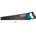 KRAFTOOL Alligator Black 11, 500 мм, ножовка для точного реза (15205-50) 00023297